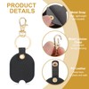 PATIKIL Leather Key Sleeve, 4 Pcs Broken Car Key Loop