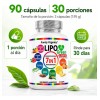 Lipo Green Carnitina Vinagre Manzana Cetonas Frambuesa Verde Chía Piña