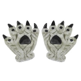 YNICESHOP Cute Gloves, Dinosaur Claws, Paw Paws, Warm Gloves, Animal Monster, Cosplay, Christmas, Halloween, Party, Kigurumi, Costume, For Adults, Transformation Goods, Autumn and Winter, Thermal