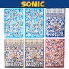 Innovative Designs Sonic Stationery Set for Kids, Sonic Journal, Stickers,