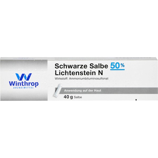 Zentiva Pharma GmbH Black Ointment 50 % Lichtenstein N 40