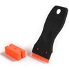 CANOPUS Plastic Scraper Tool Non Scratch with 10 Plastic Razor