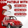 HECASA Turn Signal Light Assembly Compatible with 1970-1979 VW BUG