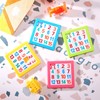 8 Pieces The 15 Puzzle Plastic Slide Number Puzzle Brain