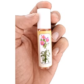 Light of Jerusalem Frankincse & Myrrh Zuluf Biblical Gift Made of Perfumed Anointing Oil - 10ml (.34 fl. oz.) Roll-On Bottle | Frankincse Oil & Myrrh from Israel for Prayers Faith Healing PER006