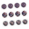 Mikinona Nail Art Sequins Stars Shape 4 Sets of Manicure