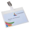 OPUS 2 Name Badges 75 x 40 mm with Clip