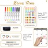 CLEVER CLEAN Large Dry Erase Wall Calendar 5 Feet- 48"x60"