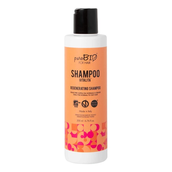 Purbio Vitality Shampoo 200 ml Ecobio Pure Bio 11