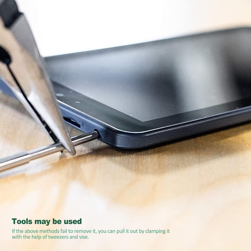 yboueo Headphone Plug Extraction Tool- Remove Broken Headphone Plug from