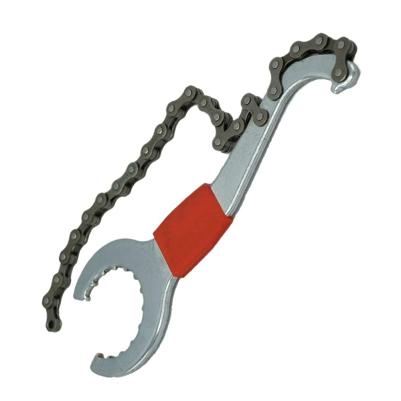 Laxzo ® Bike Chain Removal Tool Kit with Crank Extractor,