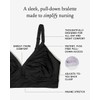 Bodily The Effortless Bra for Pregnancy, Postpartum & Nursing, Soft,