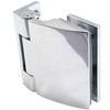 Di Vapor (R) 90 Degree Wall Mounted Shower Door Glass