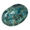 Blue Apatite Palm Stone from Madagascar - Reiki, Healing, Chakra