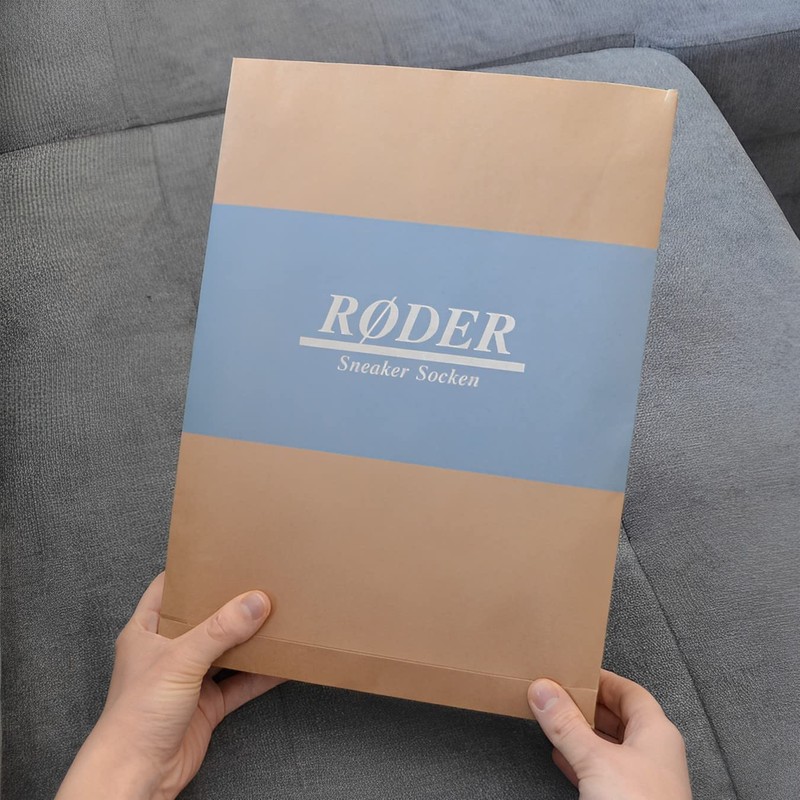 RØDER 10 Pairs of Trainer Socks for Men and Women,