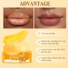 Exfoliante Labial De Cúrcuma Y Limón Con Cepillo, Exfoliante Para