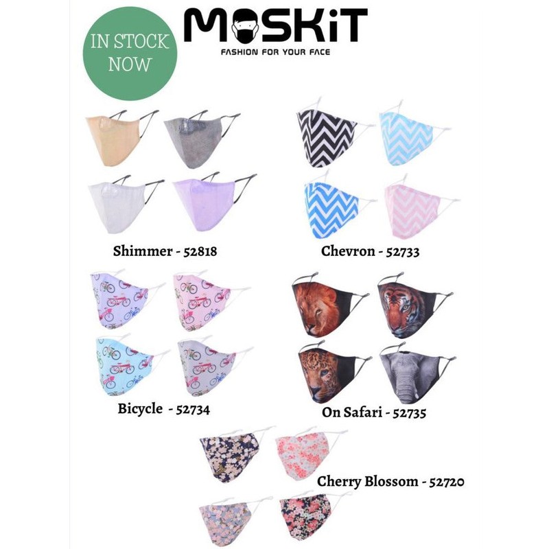 Maskit Face Mask - Washable & Adjustable Maskit Face Masks