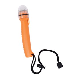 Scuba Choice Diving Safety Waterproof LED Strobe Light w/Lanyard, Orange