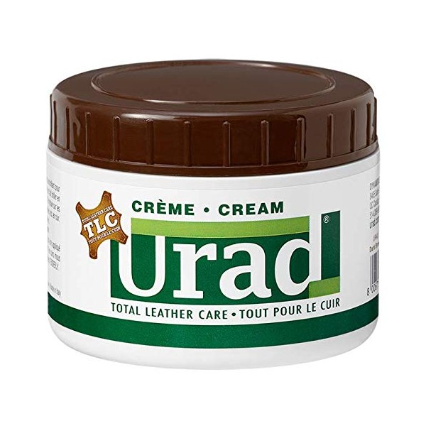 Urad. Leather Care and Leather Conditioner. Made in Italy Leather Cream, Moisturizer for Refurbishing and Restoring and 5X Euroclean Emergency Spot Cleaning Wipes. (Dark Brown)