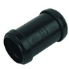 FloPlast Push-Fit Waste Straight Coupling 32mm Black | Home Standard