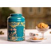 New English Teas Song Thrush & Berries Teal Tea Caddy