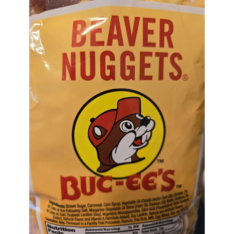 BUC-EES Beaver Nuggets Sweet Corn Puff Snacks Texas Bucee’s Buc-ee’s