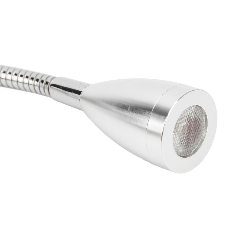 RV Reading Light Flexible Neck 3 Color Light 12‑24V 3W