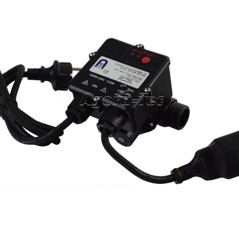 Agora-Tec at 003 001 006 at-dwv-10 Pressostat Cable for Pump