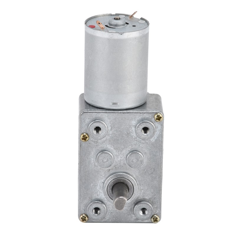 Worm Gear Motor JSX100370 SelfLocking DC 24V 62RPM Speed Reduce