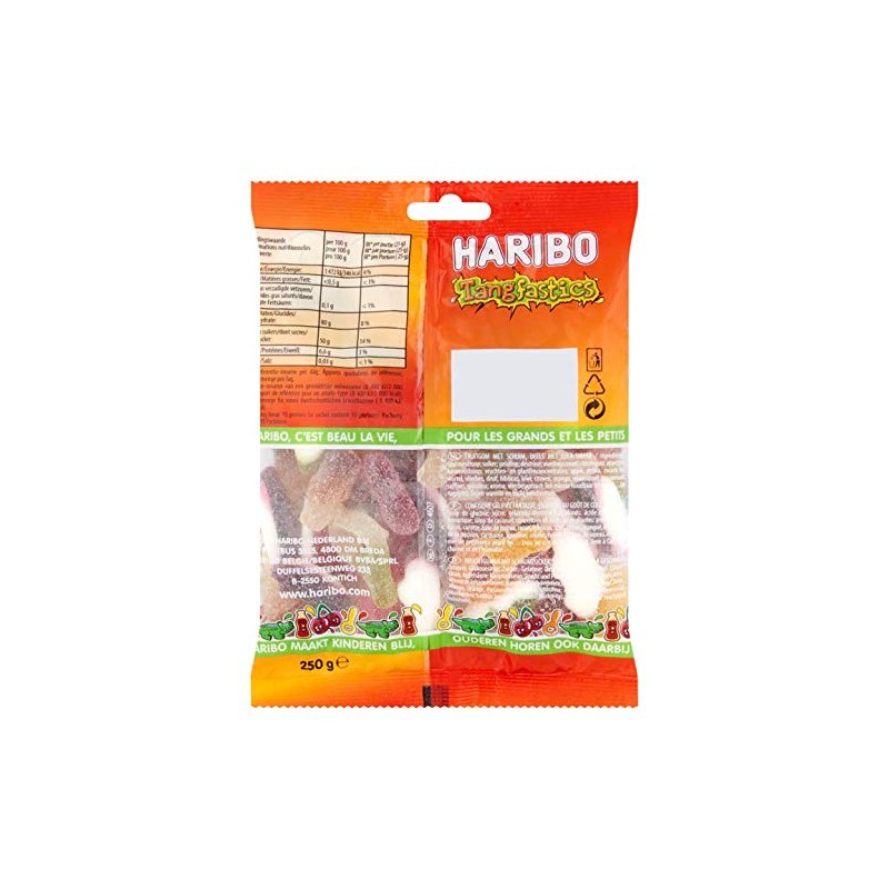 Chewy Candy | Haribo | Tangfastics | Total Weight 8.82