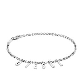 DIESEL DX1493040 Unisex Link Bracelet / Anklet Stainless Steel, Stainless Steel, No gemstone
