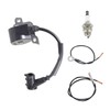 LiGuVCY Ignition Coil with Spark Plug 00004001300 Replacement for Sthil