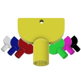 R-Satz Shop Socket Wrench Suitable for Kemper External Wall Valve Replacement Part Tap Frosti Outdoor Fitting Frosti Plus Valve Choice of 7 Colours (Yellow)