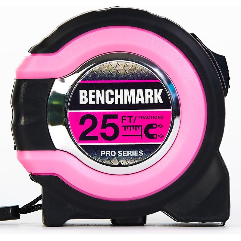 Benchmark - Pink - 3 Pack - 25 ft Tape