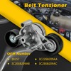 38257 Drive Belt Tensioner Assembly with Pulley Compatible with Ford