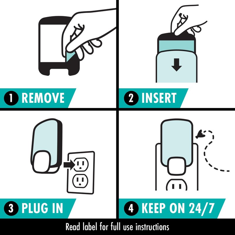 STEM Insect Light Trap Refill Cartridges, Indoor Fruit Fly Trap,