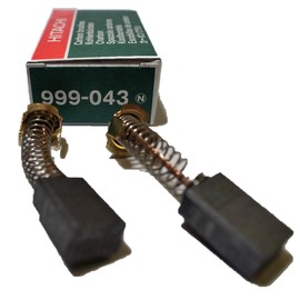 HiKOKI 999043 Former Hitachi Koki Carbon Brush No.43 Normal Carbon 2 Pieces