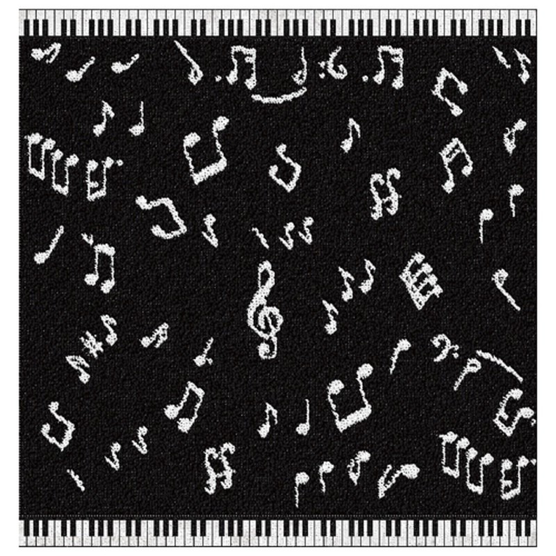 Abeille Imabari Towel, Handkerchief, Music Note AOTM-651 by Ken Onishi