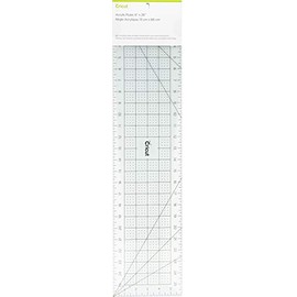 Cricut Acrylic Ruler 6"X26"-Blue