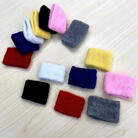 Team Nanu Tennis Wristband (7 Colors) 1pc Grey 8ea