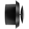 Vent Systems 5" Inch Black Plastic Universal Diffuser - Round