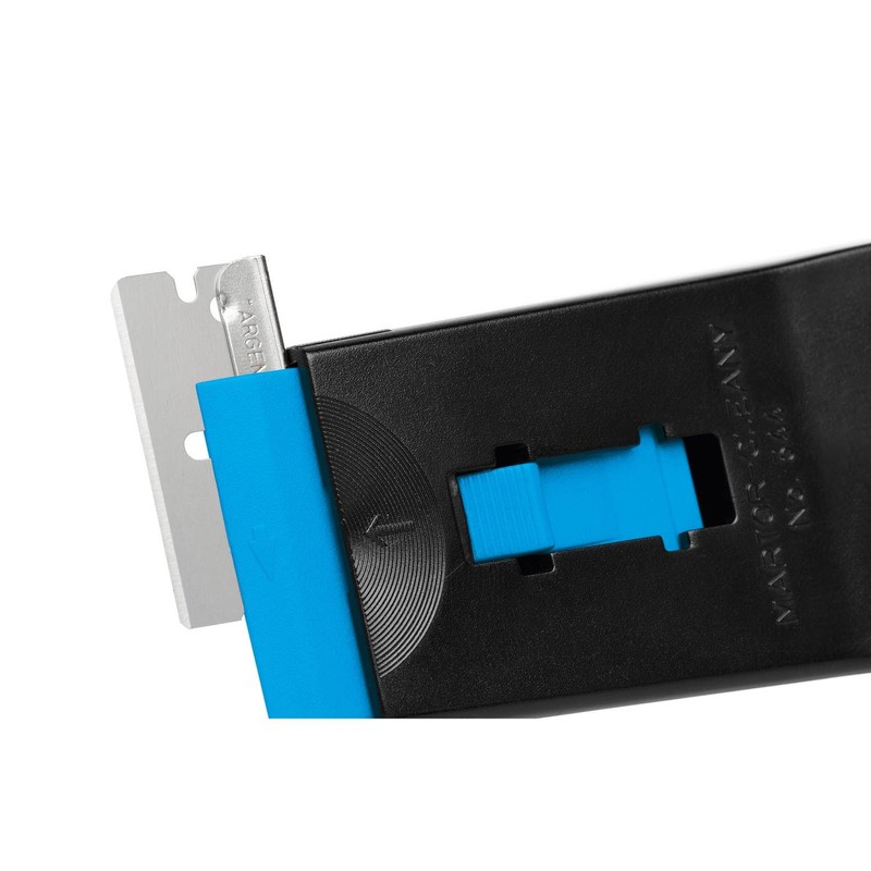 MARTOR Scraper Cleany, with Rounded Blades, Label Scraper, Narrow, Right
