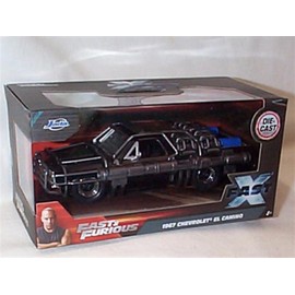 jada FAST & FURI0US Fast X 1967 CHEVR0LET El Camino With Cage car 1:32 scale Diecast model