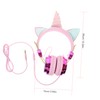 SEWACC Boy Girl Over Ear Headphones with Mic Volume for