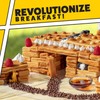 Building Brick Electric Waffle Maker- Cook Fun Buildable Waffles, Pancakes