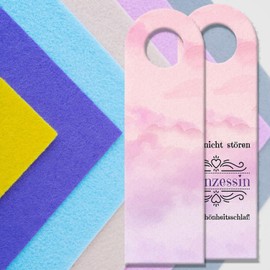 "Bitte nicht stören Prinzessin hält Schönheitsschlaf Door Hanger in Pink Sleep" Princess Door Sign Crown Beauty Chick