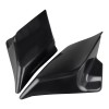 Unbranded Unpainted Black Stretched Side Cover Panel For Harley Road
