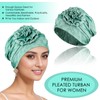 Adorila Stretch Turban Hats for Women, Beanie Headscarf Elastic Hats,