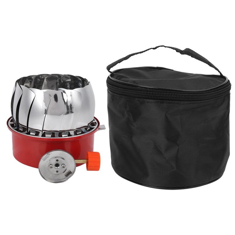 Outdoor Windproof Lotos Long Gas Tank Casette Stove for Camping