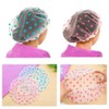 Shower Cap, 3 Pcs Waterproof Reusable Shower Caps Bath Hair